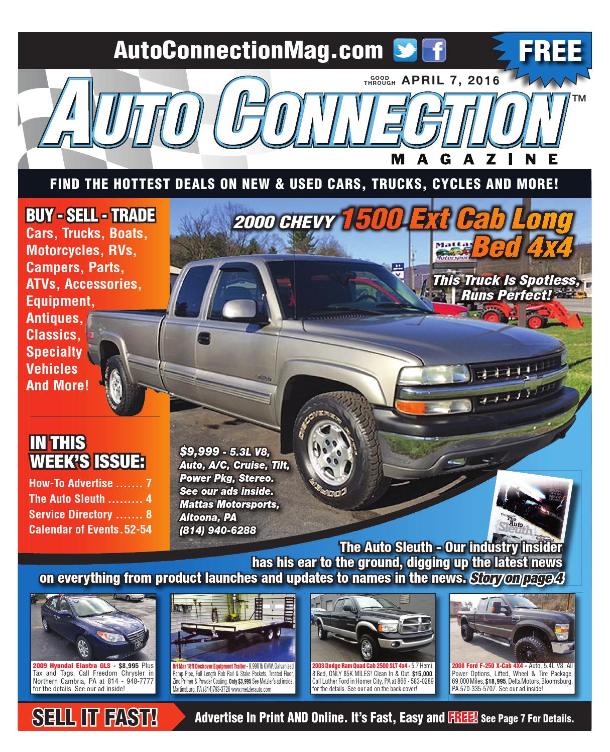 04-07-16 Auto Connection Magazine by Auto Connection Magazine - Issuu