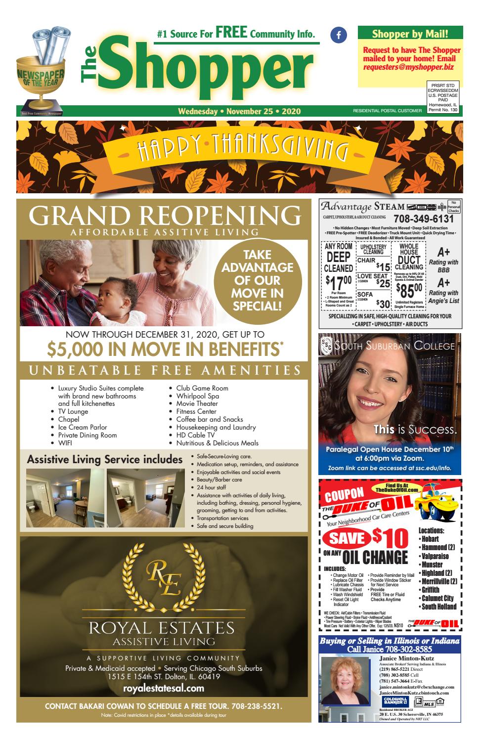 The Shopper 11/25/20 by The Shopper - Issuu