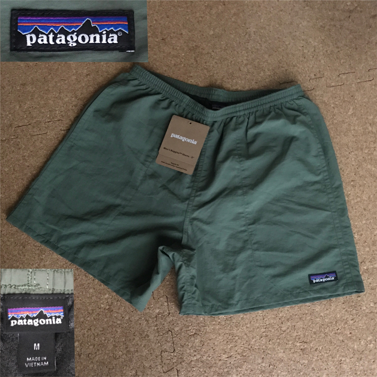 中古】【2017年モデル patagonia】メンズ バギーズショーツ 5インチ 