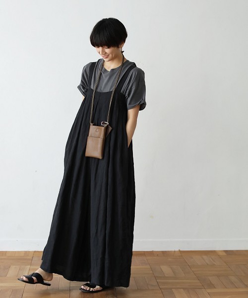 TODAYFUL（トゥデイフル）の「リネンワイドサロペット（サロペット 