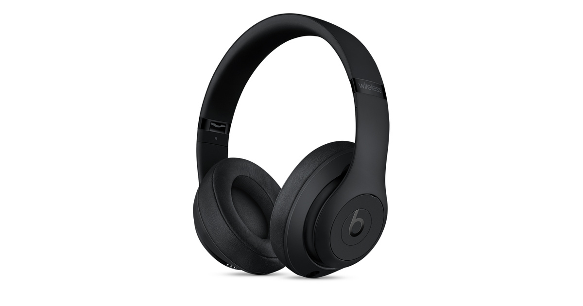 Beats Studio3 Wirelessオーバーイヤーヘッドフォン - マットブラック 