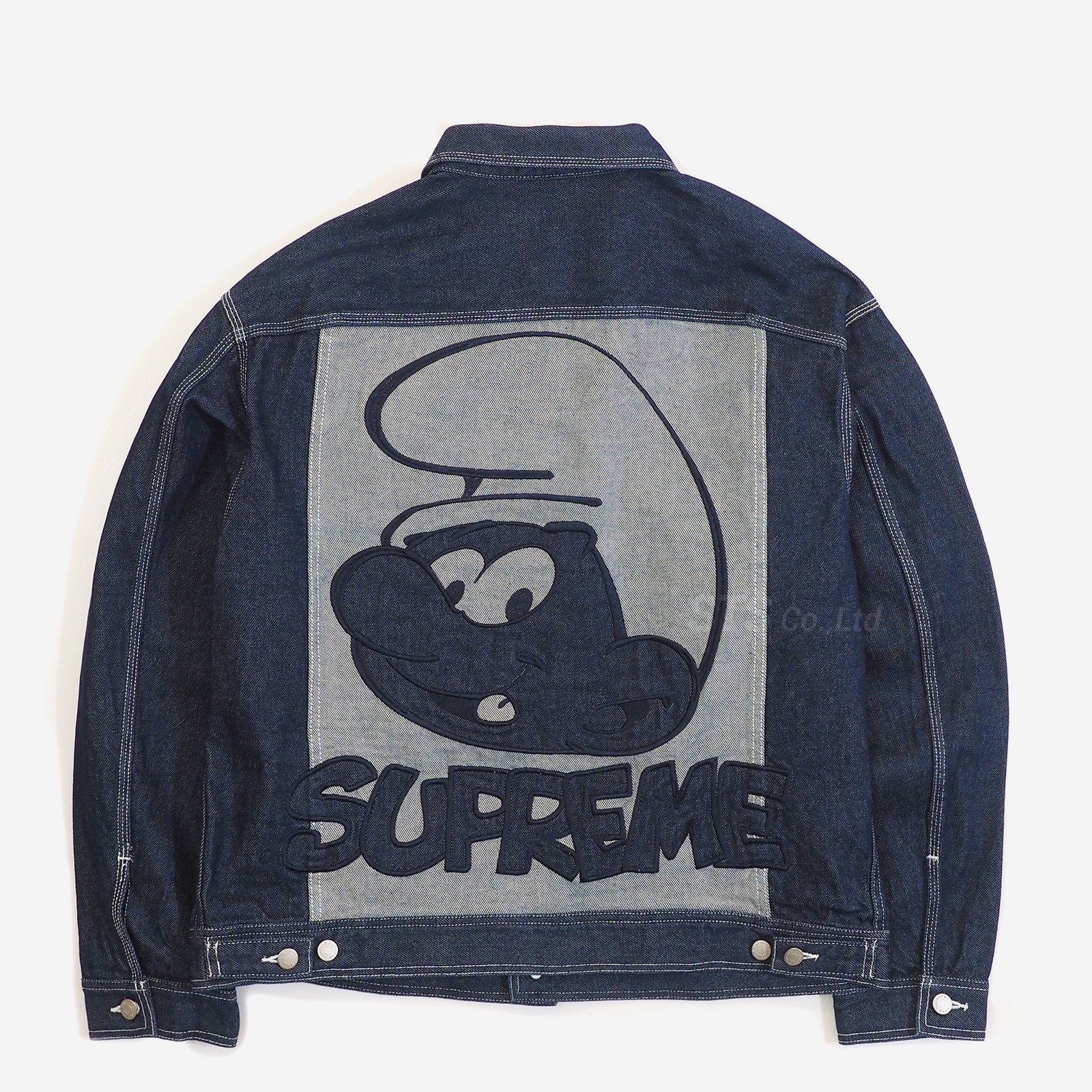 Supreme/Smurfs Denim Trucker Jacket - UG.SHAFT