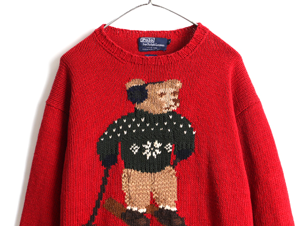 楽天市場】90's 人気 ポロベア □ POLO ポロ ラルフローレン 長袖 