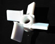 PTFE axial� mixing blade, Teflon, pharmaceutical grade