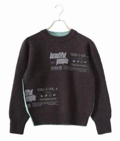 美品】BEAMS × beautiful people ファスナー付ニット - メルカリ