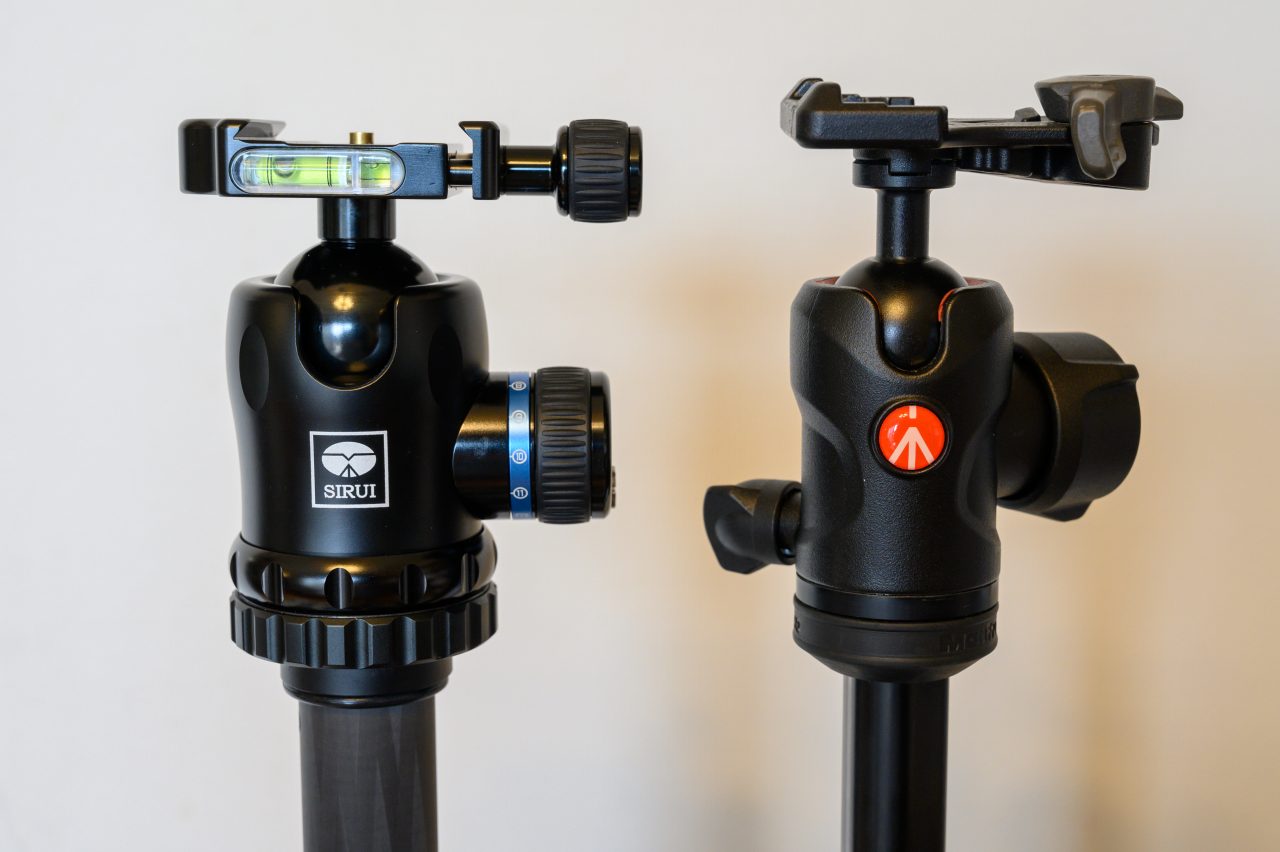 SIRUIカーボン三脚N-2204SKと自由雲台K-20Xを使ってみた