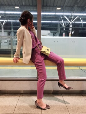 sophila（ソフィラ）のテーラードジャケットを使った人気ファッション 