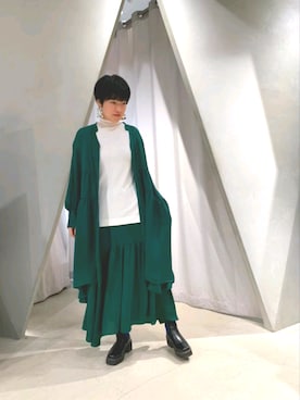 UN3D.（アンスリード）の「アンサンブルシャツワンピース（ワンピース 