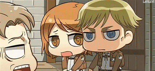 PeppermintBee — lavilevi: Erwin wants to look cool for Levi's