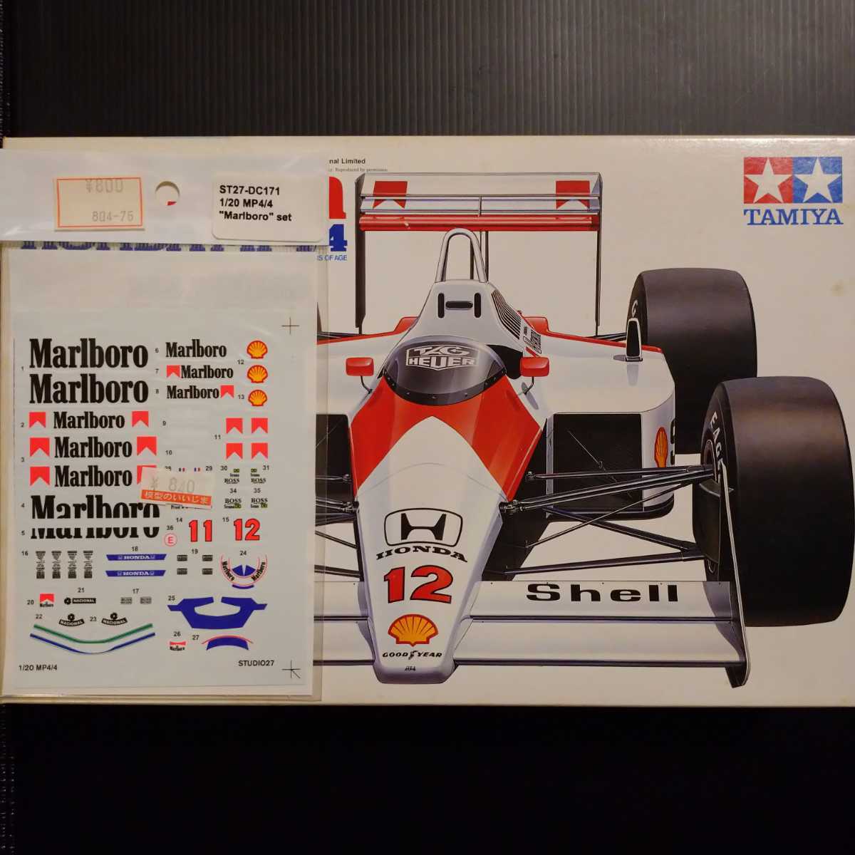 タミヤ 1/20 マクラーレン ホンダ MP4/4の値段と価格推移は？｜51件の 