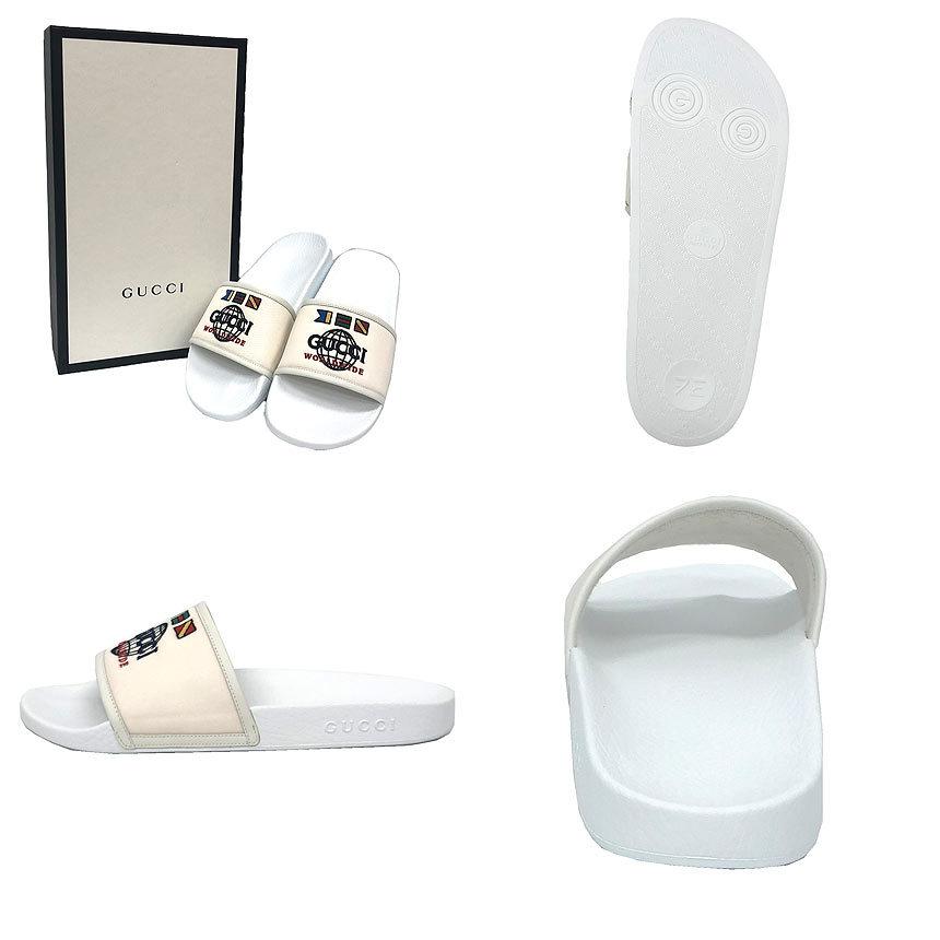 GUCCI グッチ スライドサンダル メンズ 8サイズ 27cm GUCCI WORLDWIDE 