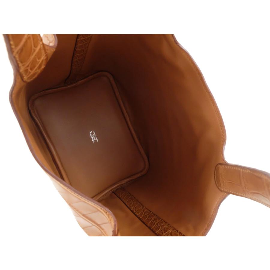 新品【HERMES エルメス】 21年 ピコタンロックPM マットクロコダイル 