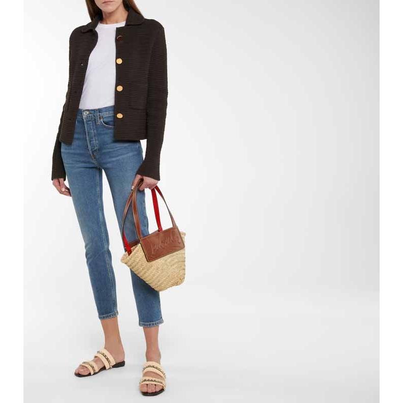 クリスチャンルブタン Christian Louboutin Loubishore Small かご 
