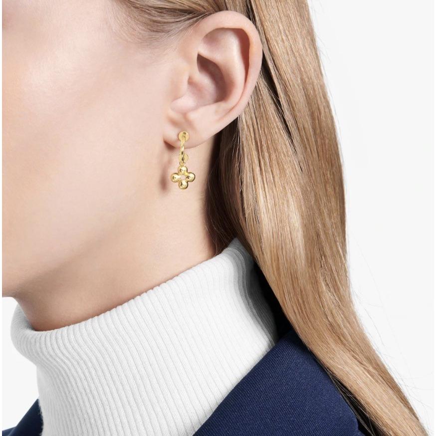 ルイヴィトン LOUIS VUITTON ピアス アクセサリー ゴールド モノグラム 