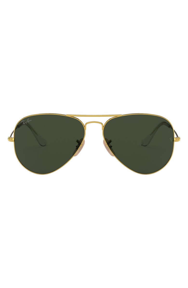 Ray-Ban Standard Original 58mm Aviator Sunglasses | Nordstrom