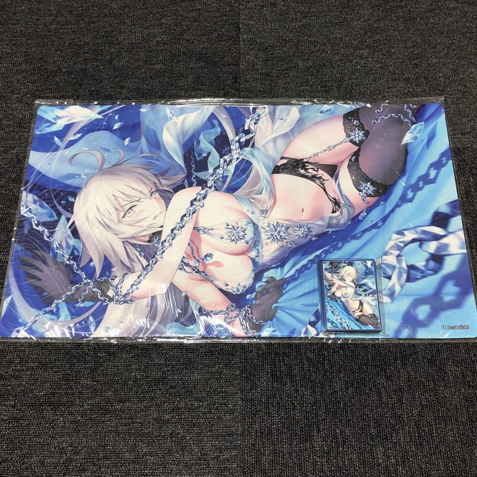 偉大な 未開封】FGO ジャンヌ ジャンヌオルタ スリーブ プレイマット 