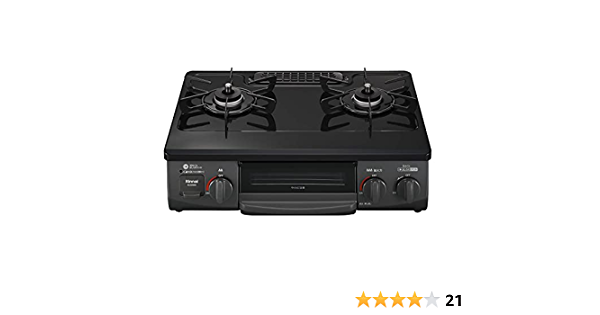 Amazon.co.jp: Rinnai ガステーブル ガスコンロ 2口 56cm 水無し片面焼 