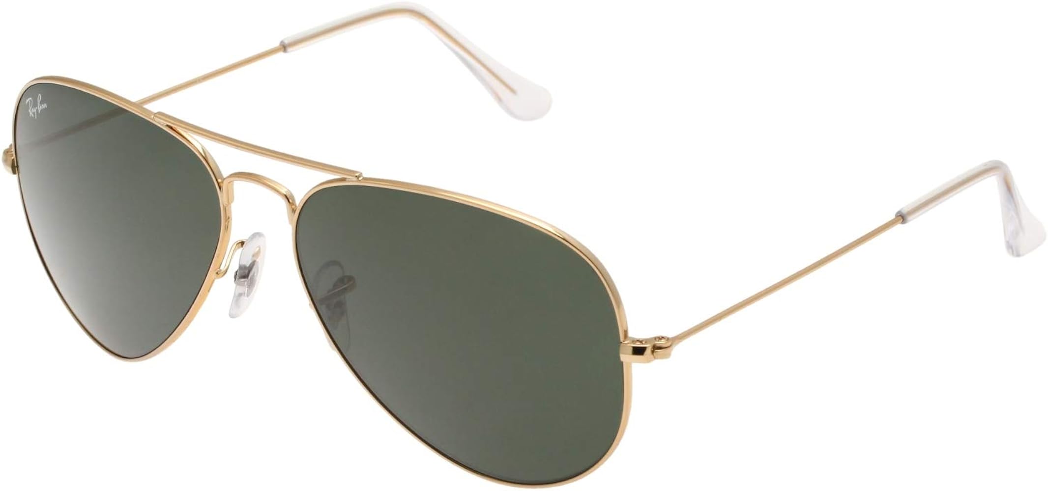 Ray-Ban RB3025 Aviator Large Metal Unisex Aviator Sunglasses (Gold  Frame/Grey Green Lens L0205, 58)