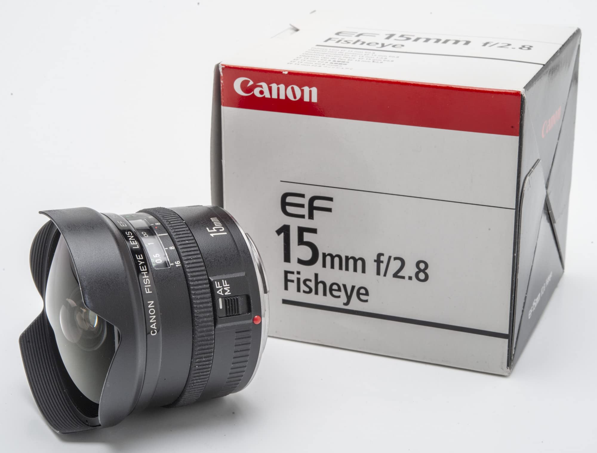 Canon EF 15mm f/2.8 Fisheye Lens for Canon SLR Cameras (Discontinued by  Manufacturer)