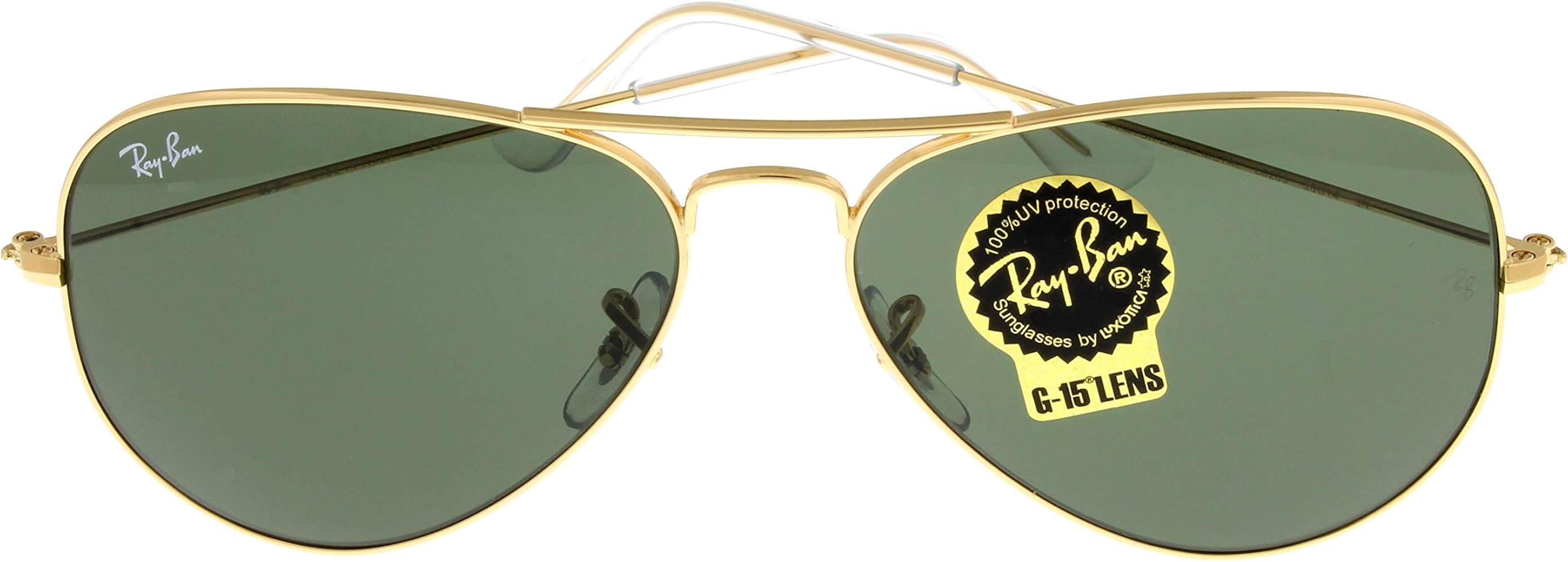 Ray Ban Sunglasses Aviator Gold Unisex RB3025 L0205