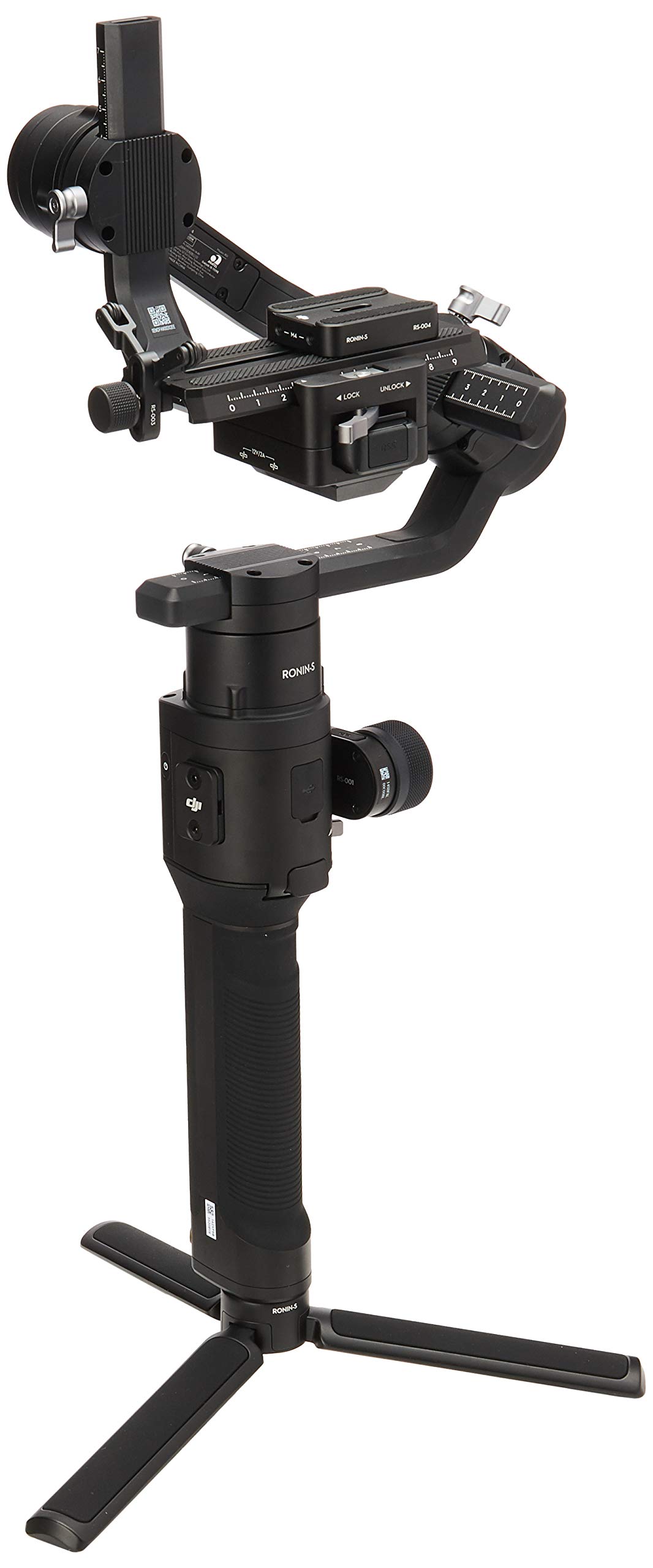 DJI Ronin-S - Camera Stabilizer 3-Axis Gimbal Handheld for DSLR Mirrorless  Cameras up to 8lbs / 3.6kg Payload for Sony Nikon Canon Panasonic Lumix, 