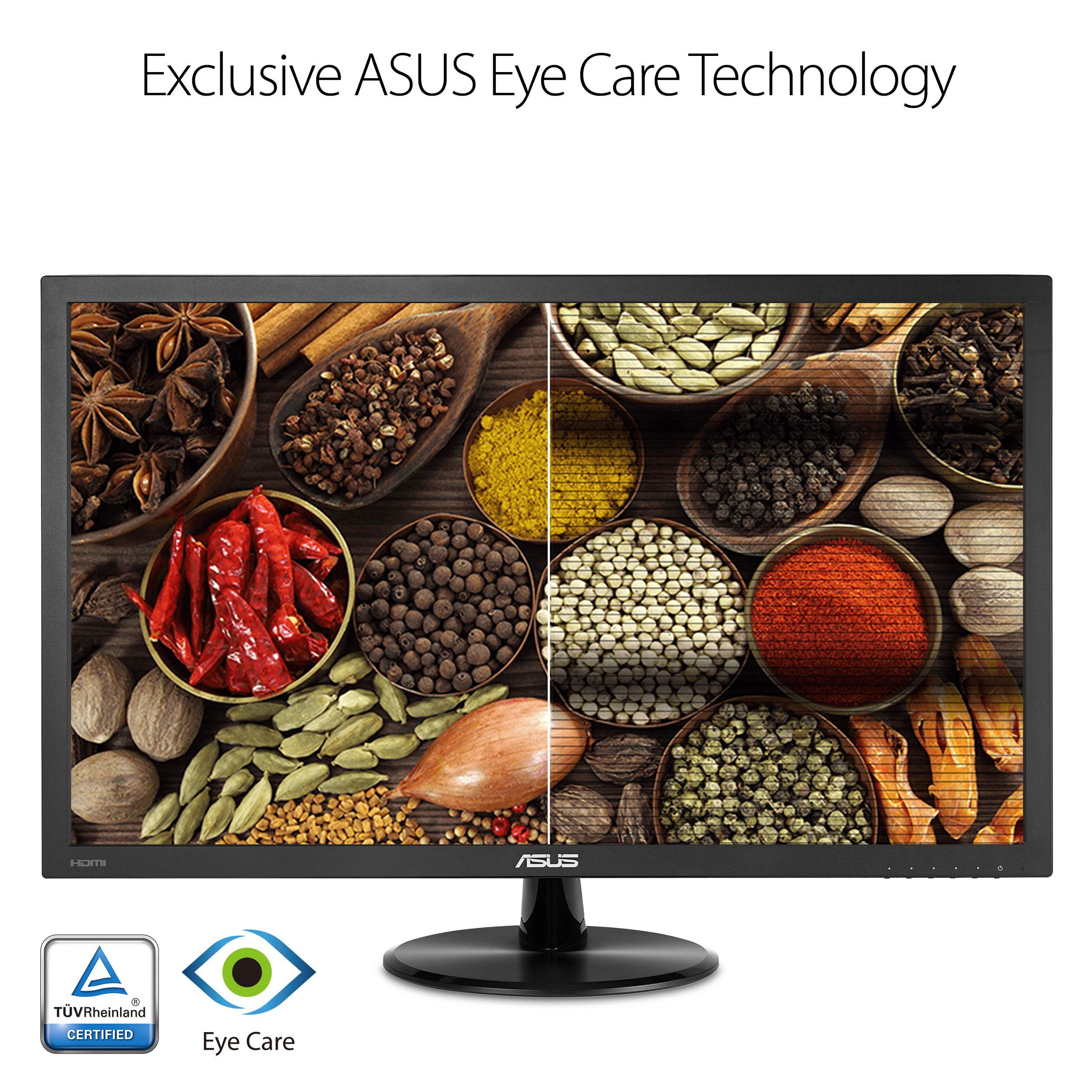 Amazon.com: Asus VP228HE 21.5” Full HD 1920x1080 1ms HDMI VGA Eye 