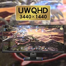 Amazon | IODATA ゲーミングモニター 34インチ GigaCrysta 75Hz 2ms 