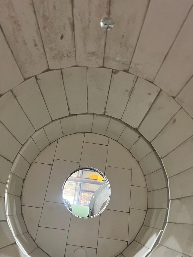 Alumina-Lined Chamber