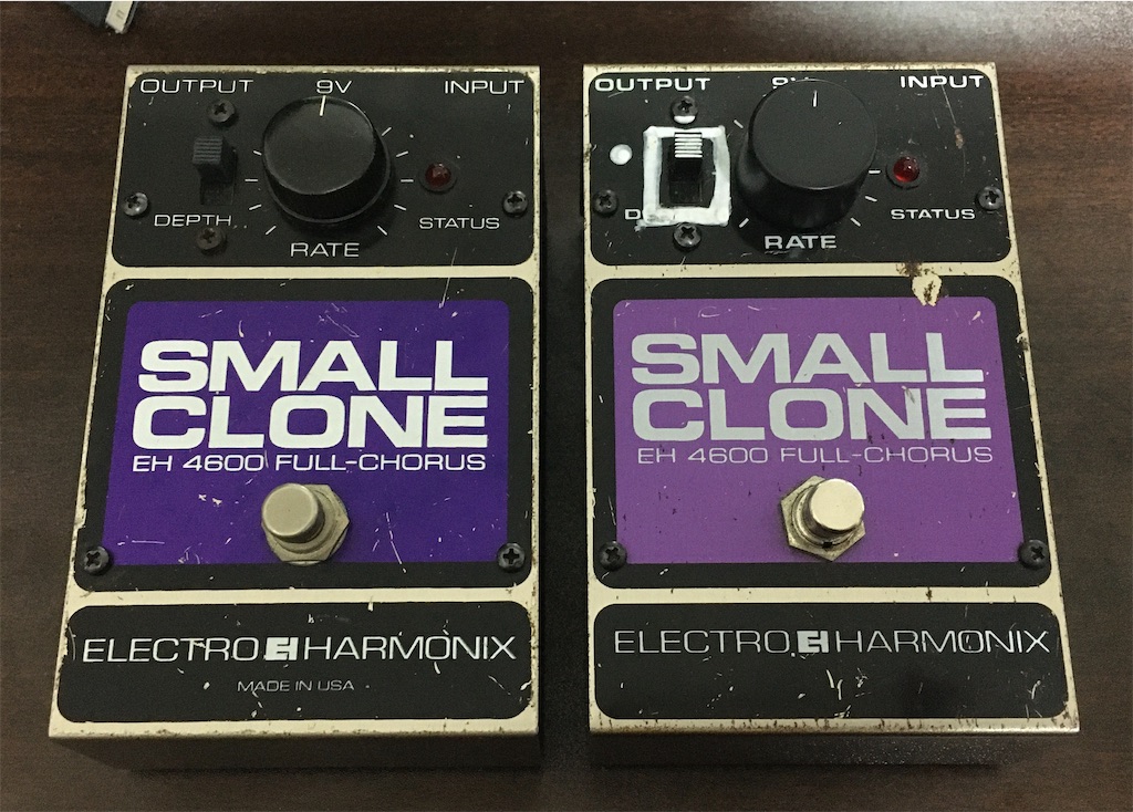 electro-harmonix / Small Clone リイシュー初期 レビュー 
