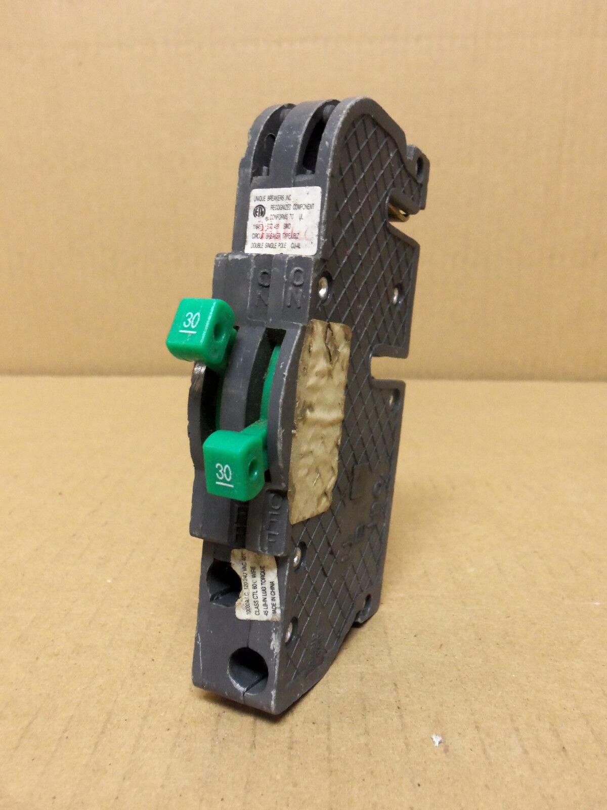 UNIQUE BREAKERS Inc UBIZ UBIZ0230T TWIN 30 AMP CIRCUIT 