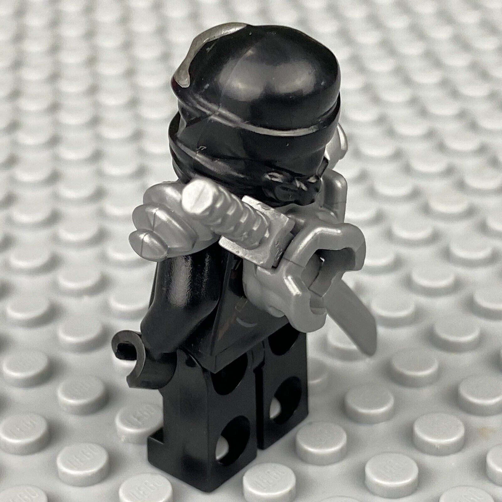 LEGO Ninjago Cole ZX Minifigure w/ Armor and Sword njo039 9444 