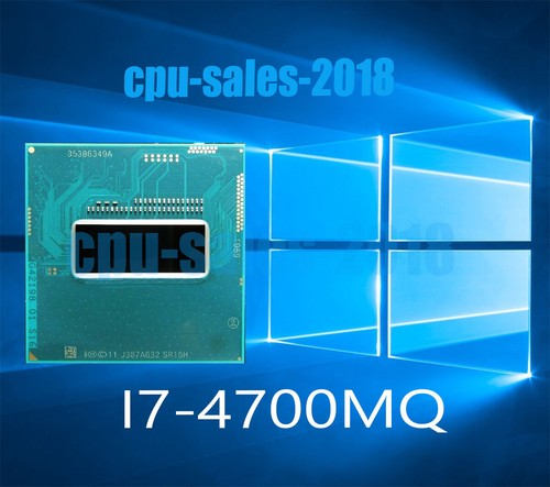 Intel Core i7-4700MQ 2.40GHz Quad-Core Socket G3 SR15H CPU Laptop Processor