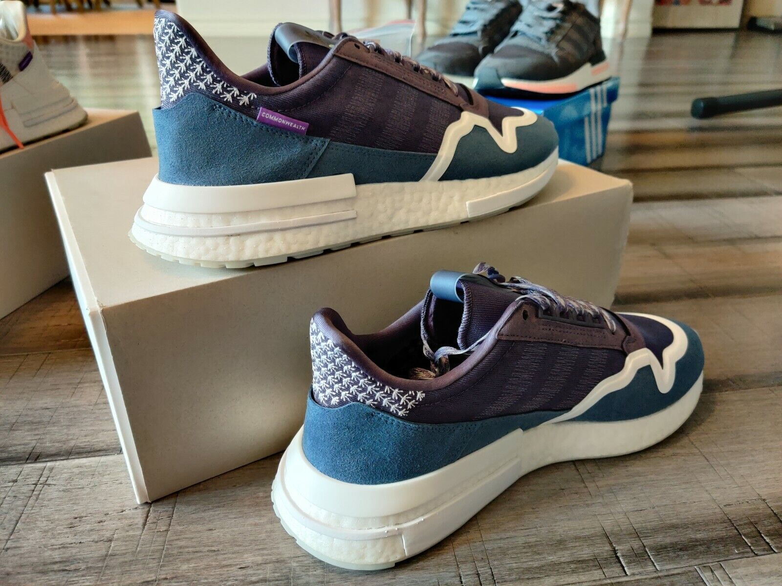 Adidas Consortium ZX 500 RM x Commonwealth Friends & Family Men 9.5 DB 3509  3510