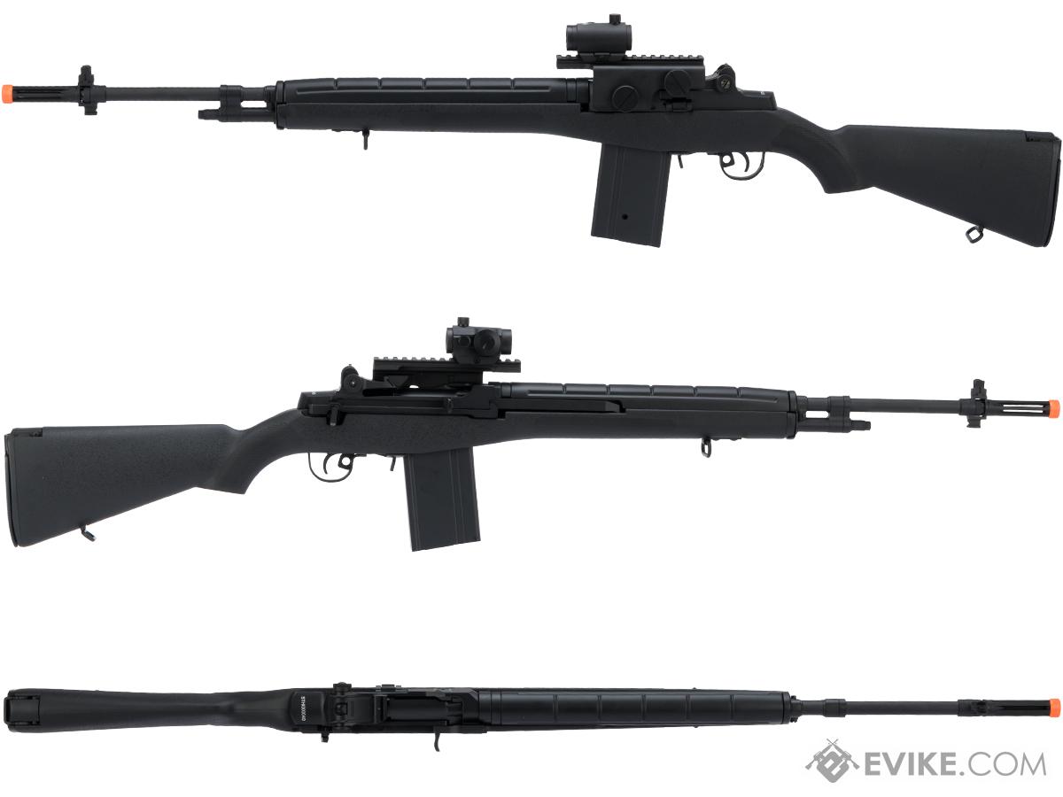 CYMA Sport M14 Airsoft AEG Rifle (Color: Black / Gun Only 