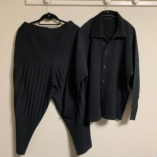プリーツプリーズイッセイミヤケ セットアップスーツ(メンズ)の通販 9 