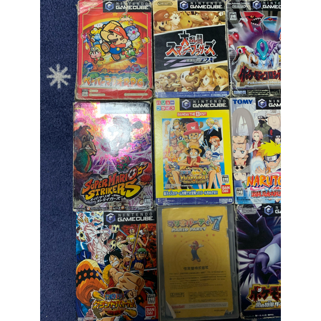 未使用品】ゲームキューブソフトまとめ売り 家庭用ゲームソフト 本 