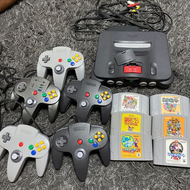 Nintendo64 本体　コントローラー ソフト　セット | フリマアプリ ラクマ