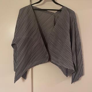 プリーツプリーズイッセイミヤケ カーディガン(レディース)の通販 400 