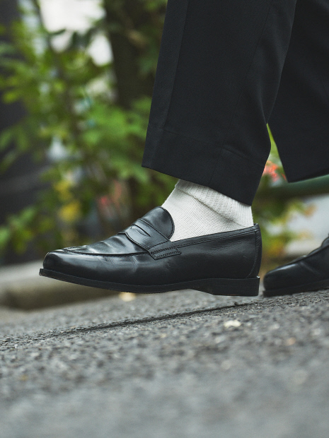 WEB限定】コインローファー/ ベジタブルタンニンレザー使用 