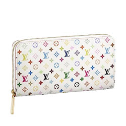 ルイ・ヴィトン モノグラム マルチカラー 財布 ジッピー・ウォレット 