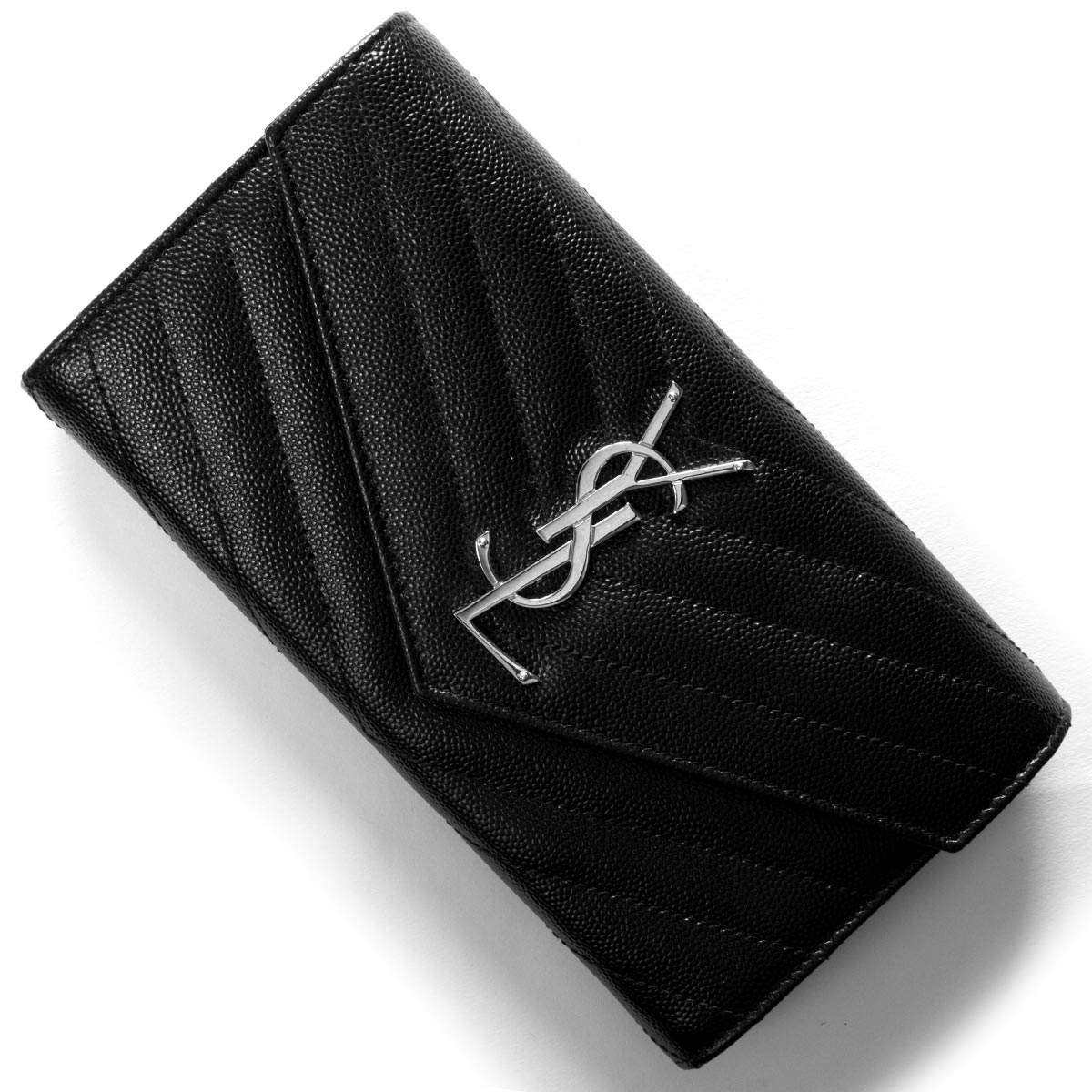 サンローランパリ イヴサンローラン 長財布 財布 レディース モノグラム MONOGRAM YSL ブラック 372264 BOW02 1000  SAINT LAURENT PARIS