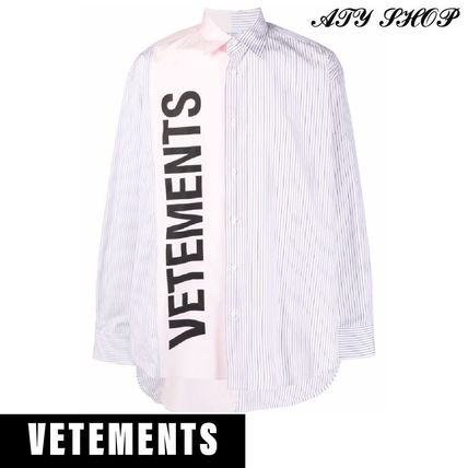 ストライプ VETEMENTS x シャツ(メンズ)｜新作を海外通販【BUYMA】