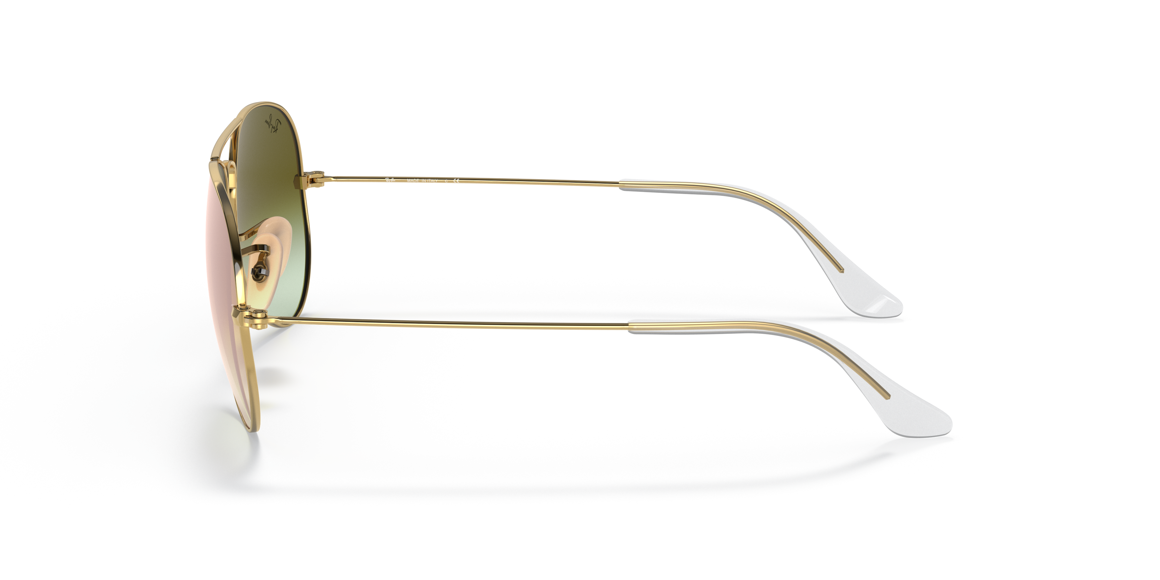 Aviator Large Metal Sunglasses in Gold and Copper | Ray-Ban®