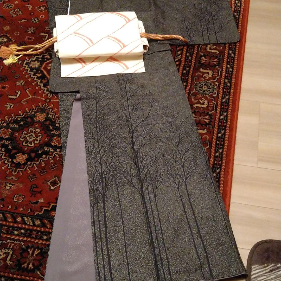 予約販売
 トールサイズ 美品  川村久太郎氏 二代目 正絹 着物