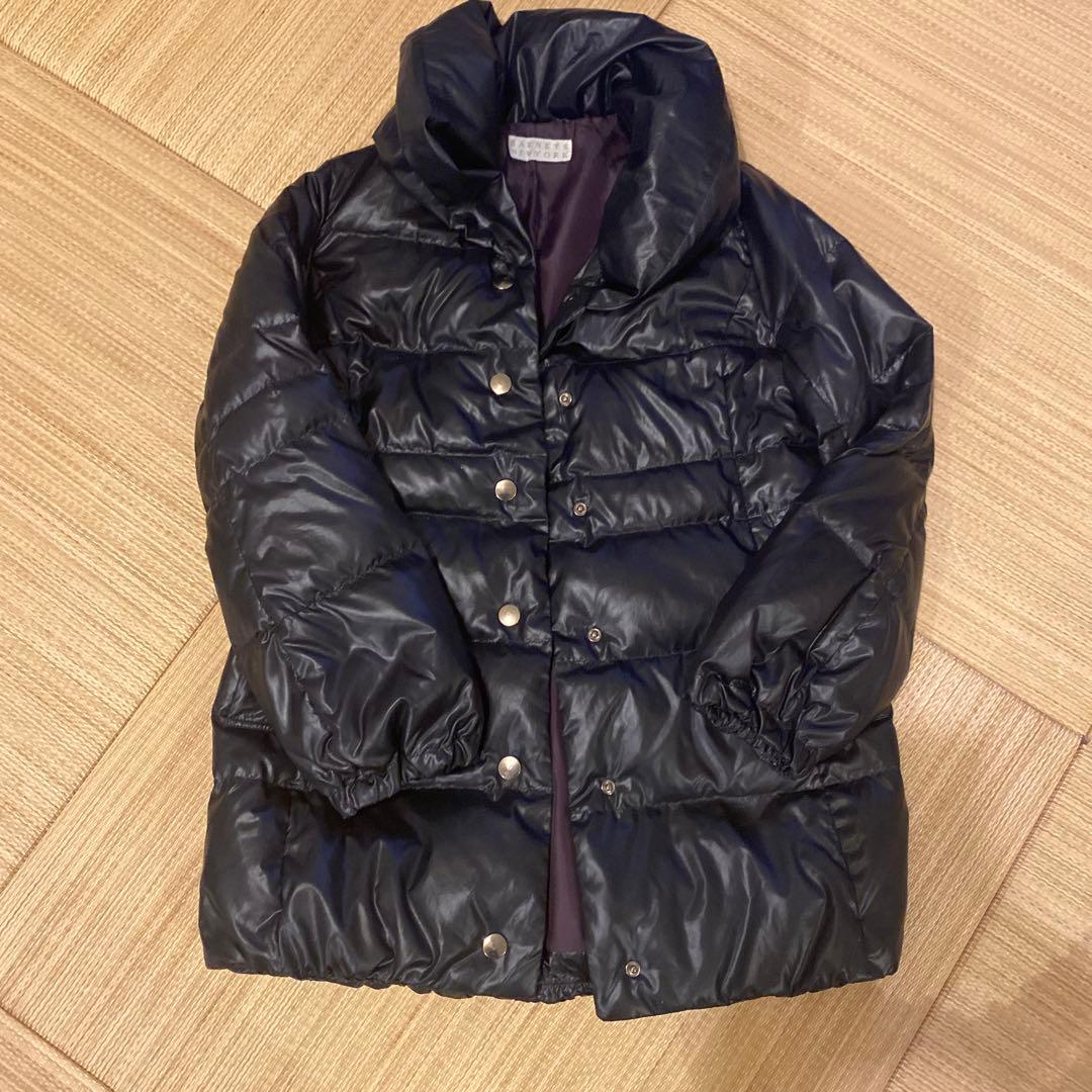 【半額】
 バーニーズ　ダウンジャケット　ネイビー ダウンジャケット