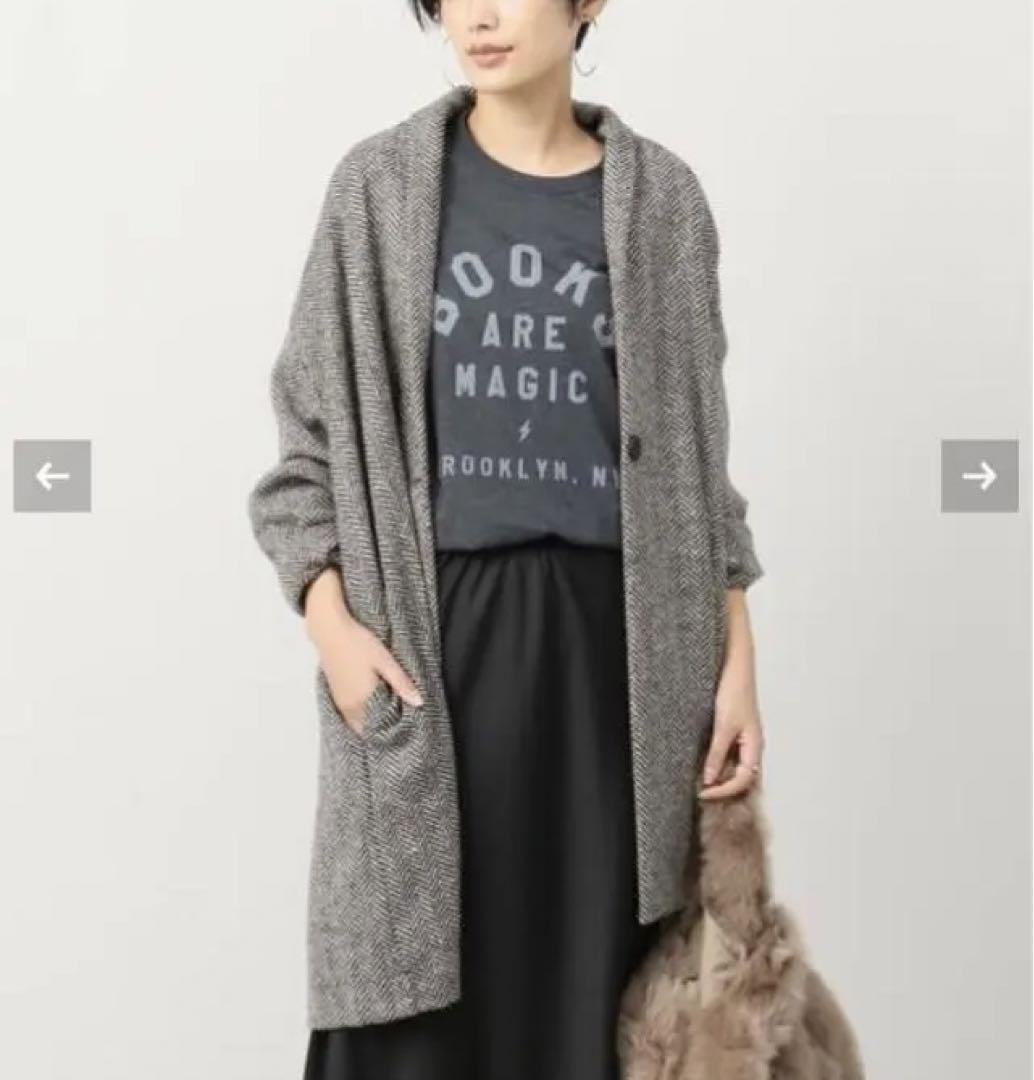 売れ筋商品
 Plage オーバーコート HERRIN ロングコート