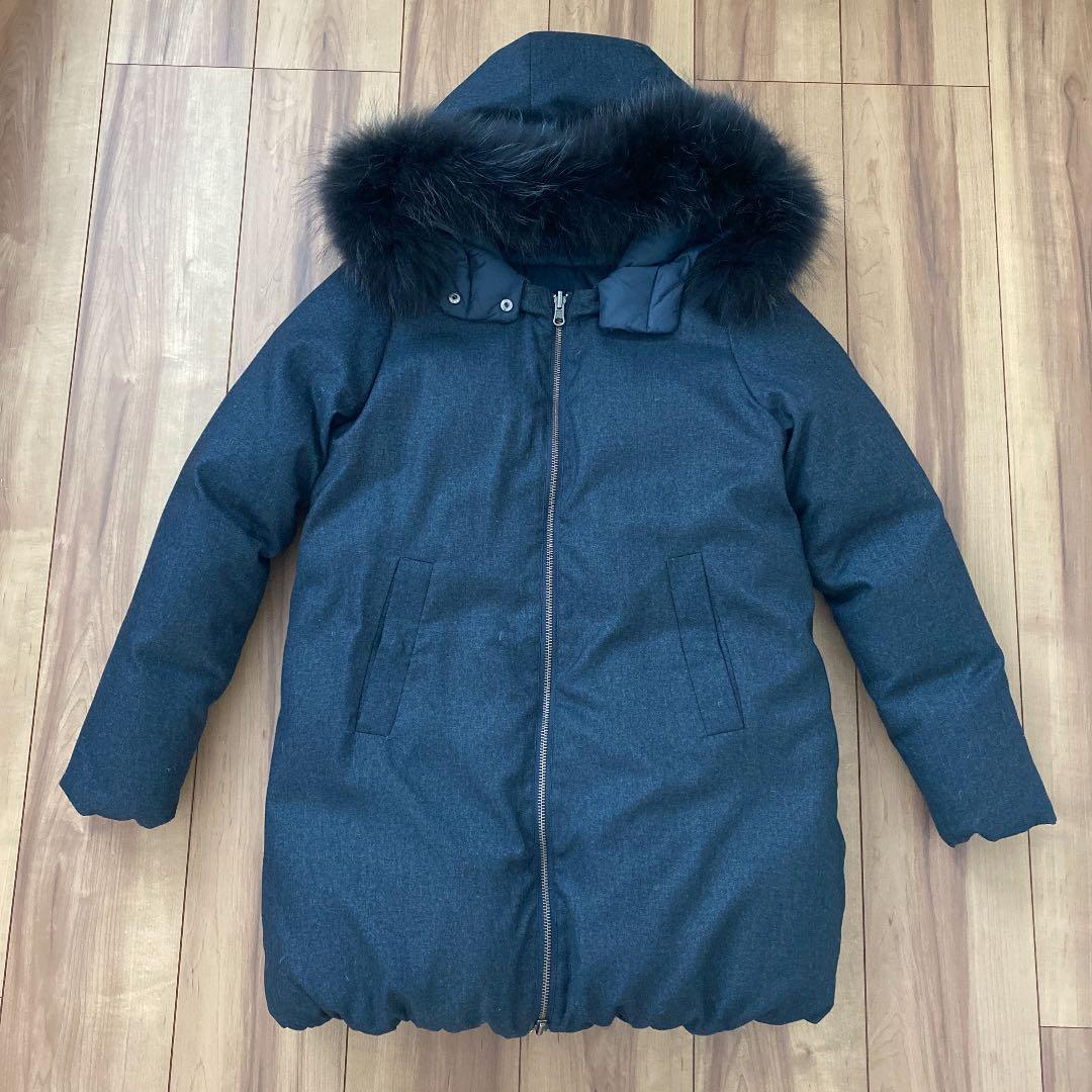 人気のクリスマスアイテムがいっぱい！
 スコットクラブ　リバーシブル　ダウンコート　紺 ダウンジャケット