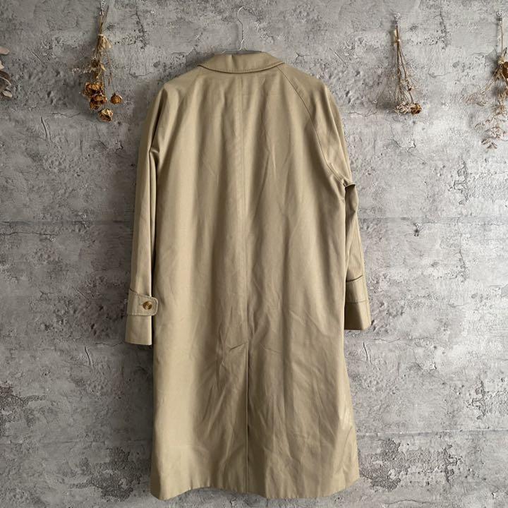 【超希少】90s 英国製 アクアスキュータム トレンチコート ライナー付き 刺繍