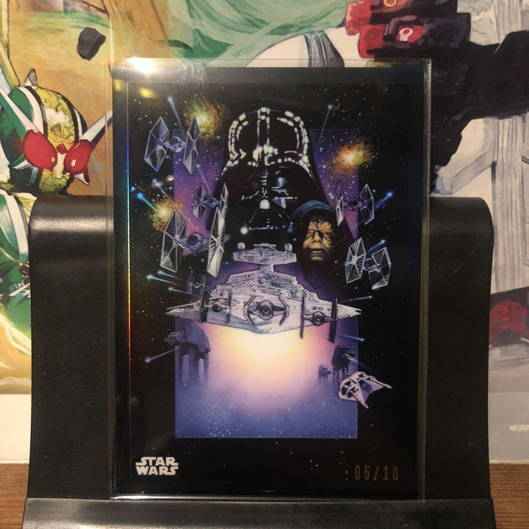 激安大特価！
 Topps Star Wars Chrome Poster Card 10枚限定 その他