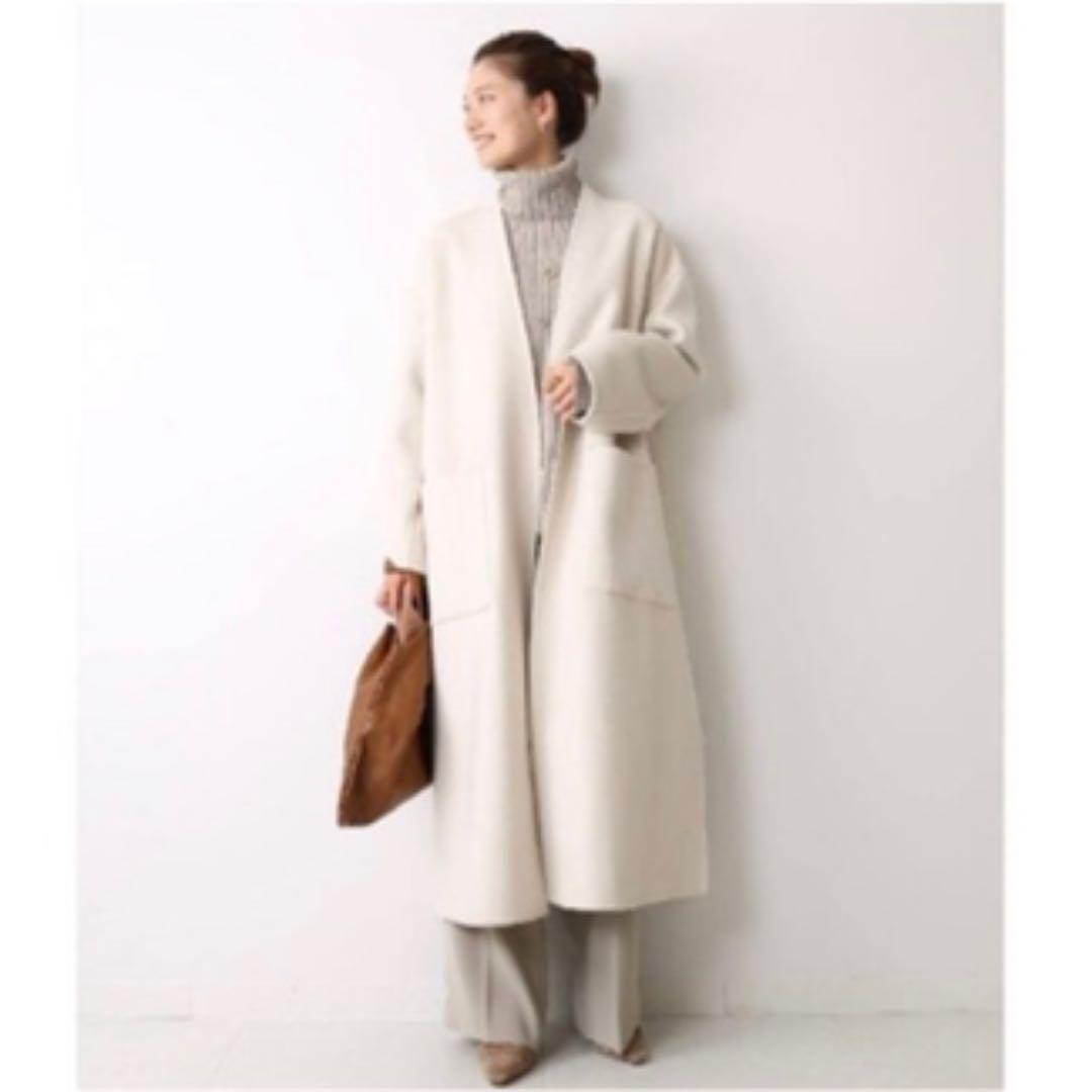 人気の新作 値下▽美品 プラージュ オーバーコート herrin - ロングコート